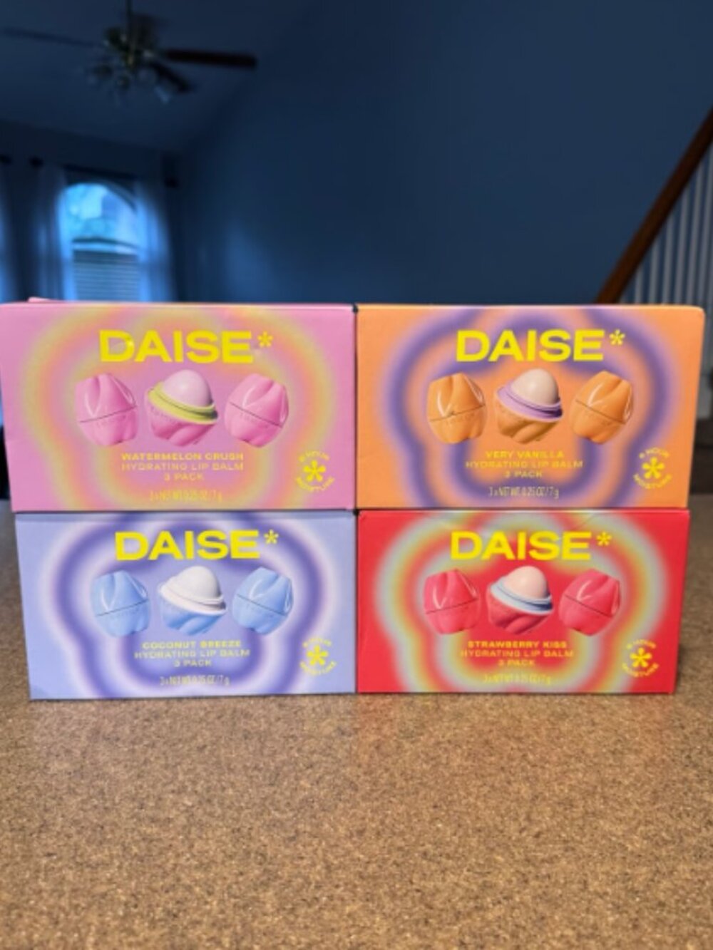 DAISE | Hydrating Lip Balm | 3 pack | Gift Set
